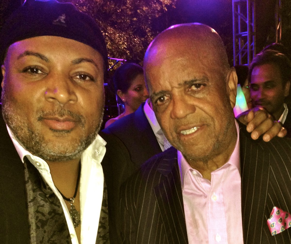 Jeffré Phillips with Berry Gordy