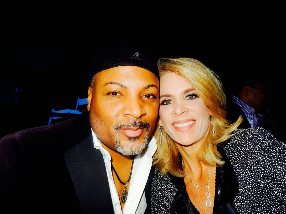 Jeffré Phillips with Dawn Lafreeda