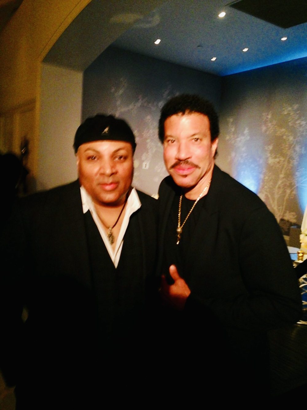 Jeffré Phillips with Lionel Richie
