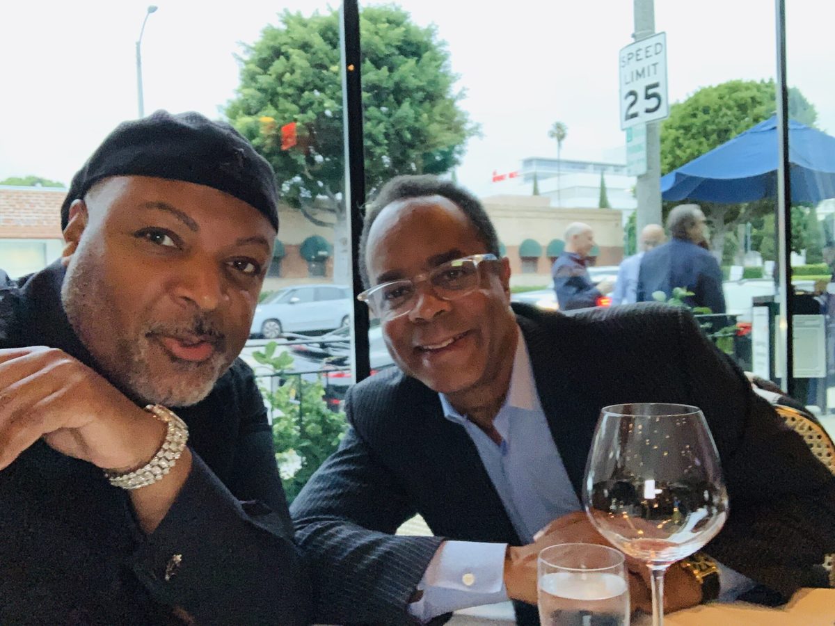 Jeffré Phillips with Quintin E. Primo III