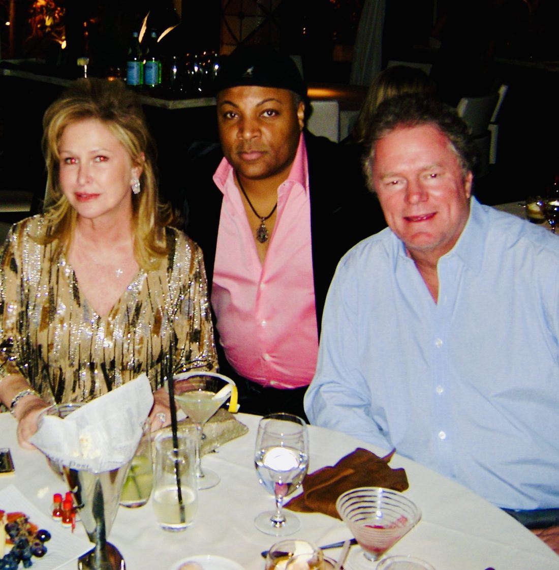 Jeffré Phillips with Rick and Kathy Hilton
